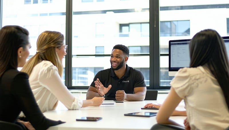 Tech Coach LLC team providing technology coaching to clients Tech Coach LLC team providing technology coaching to clients